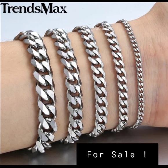 Stainless Steel Necklaces Men 2020 / Triple Wrap - Picture 3 of 4